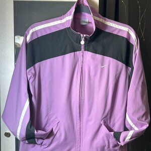 Nike Full Zip Athleisure Jacket 90s Feel Large